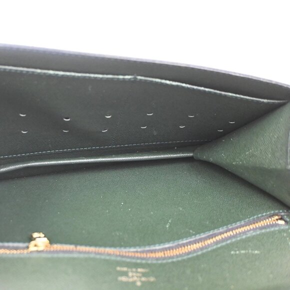 LOUIS VUITTON Pochette Kourad Clutch Hand Bag Taiga Leather GN M30194 02KC073 - Picture 11 of 16